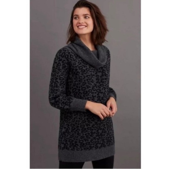 NWT Anthropologie Emmy Cowl Neck Tunic Sweater - Picture 1 of 10